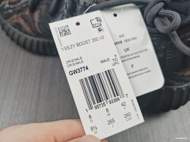 350 MX GW3774 Black V2 Boost Oat Yeezy Adidas 0719